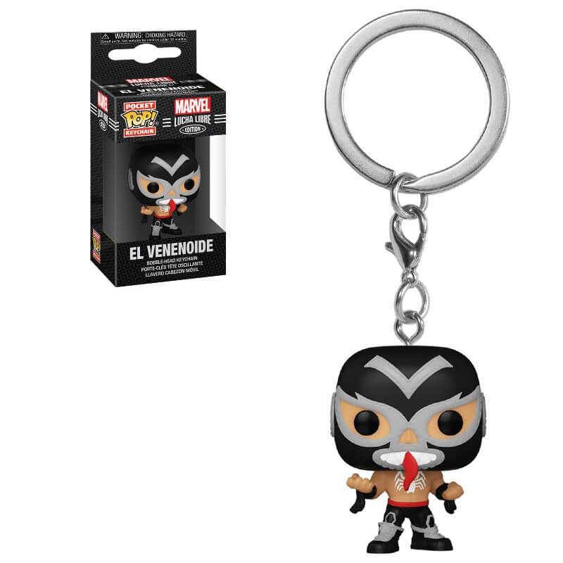 Funko Pocket Pop! Keychain Marvel Venom Lucha Libre El Venenoide - 889698538916 - CrystalLotus.eu