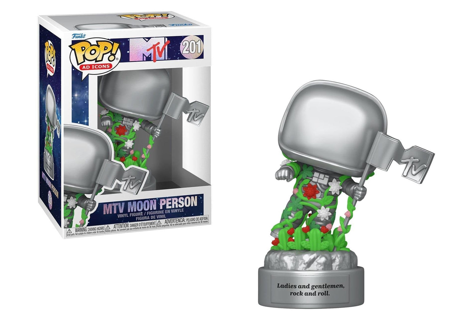 Funko Pop! Ad Icons: Mtv 40Th - Moon Person - 889698725637 - CrystalLotus.eu