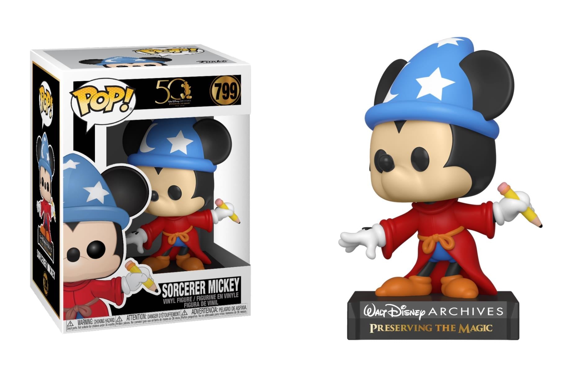 Funko POP! Disney: Archives - Sorcerer Mickey 