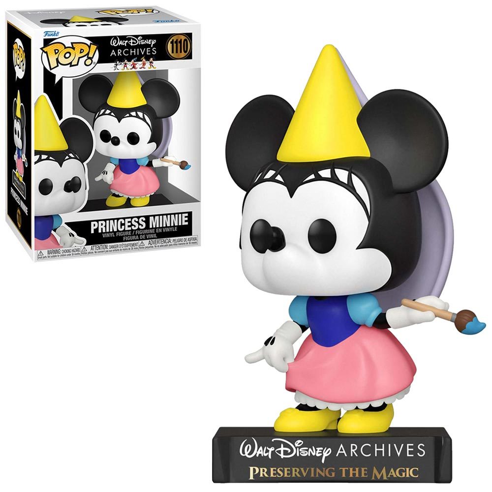 Funko Pop! Disney Vinyl Figure Minnie Mouse - Princess Minnie (1938) 9 cm - 889698576208 - CrystalLotus.eu