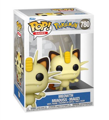 Funko Pop! Games: Pokemon - Meowth (Emea) - 889698746304 - CrystalLotus.eu