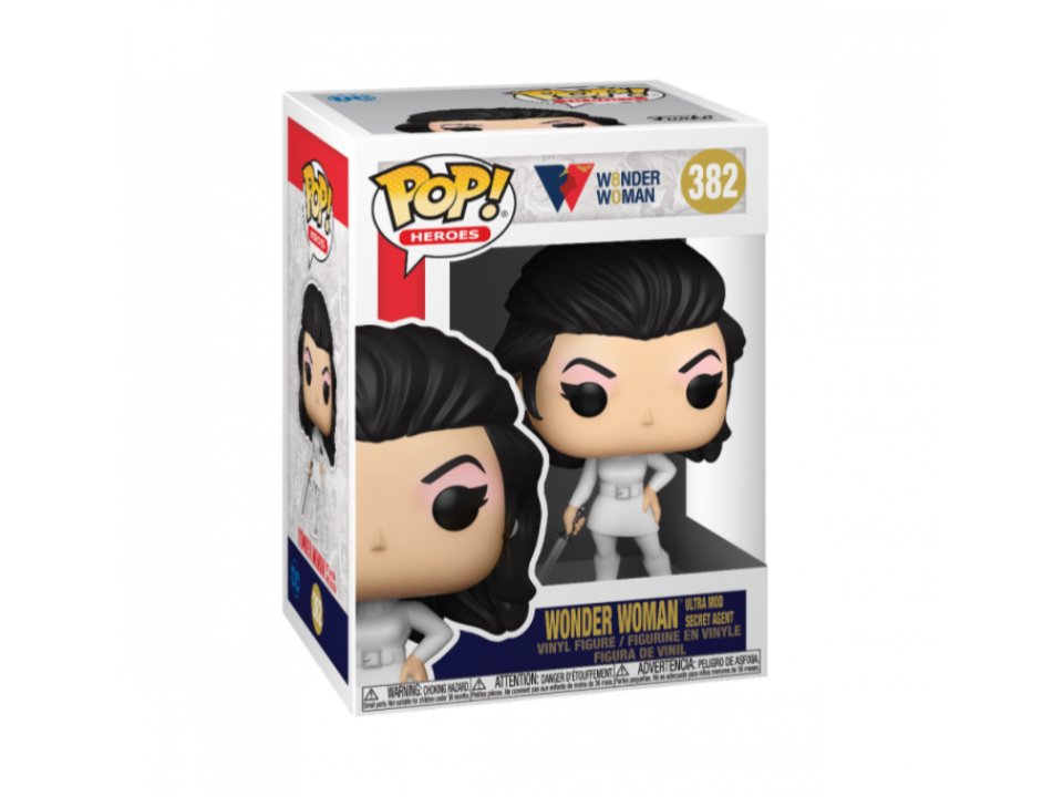 Funko POP Heroes: WW80th – Wonder Woman (Ultra Mod Secret Agent) 