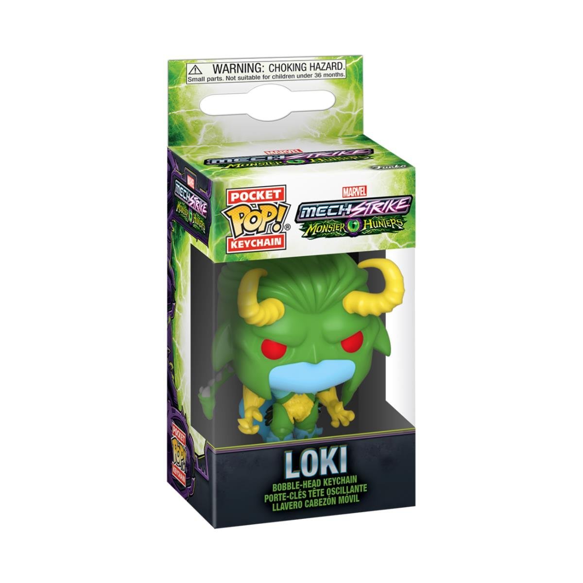 Funko POP! Keychain Marvel MechStrike - Loki - 889698615198 - CrystalLotus.eu