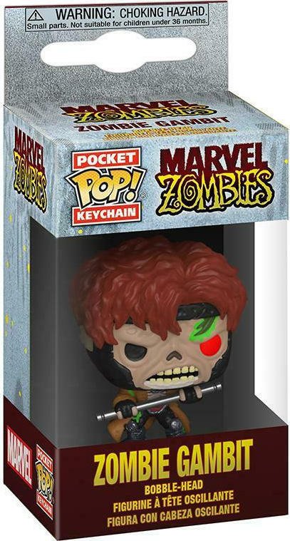 Funko POP! Keychain Marvel Zombies - Gambit Vinyl Figure - 889698502757 - CrystalLotus.eu