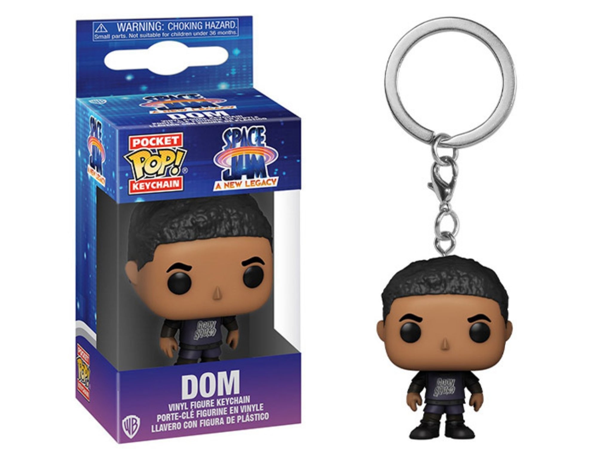 Funko POP! Keychain Space Jam 2 - Dom - 889698562362 - CrystalLotus.eu