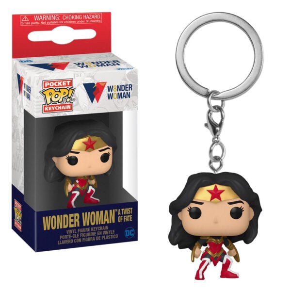 Funko POP Keychain: WW 80th - WW (ATwistOfFate) - 889698549929 - CrystalLotus.eu