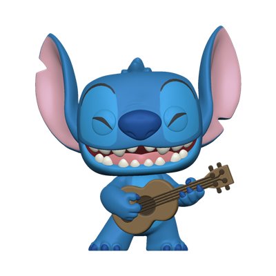 Funko Pop! Lilo &amp; Stitch - Stitch W/Ukelele Vinyl Figure 10Cm - 889698556156 - CrystalLotus.eu