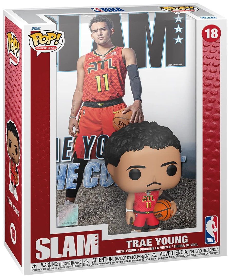 Funko POP! Magazine Covers: SLAM - Trae Young 18 - 889698750721 - Crystal Lotus