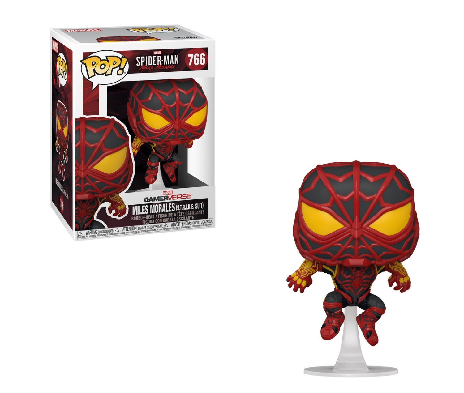 Funko POP! Marvel Gameverse - Miles Morales (STRIKE Suit) 