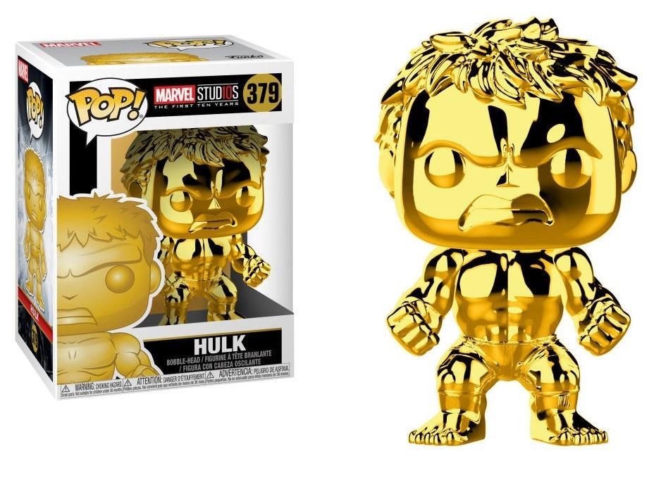 Funko POP! Marvel Studios 10 - Hulk (Chrome) 