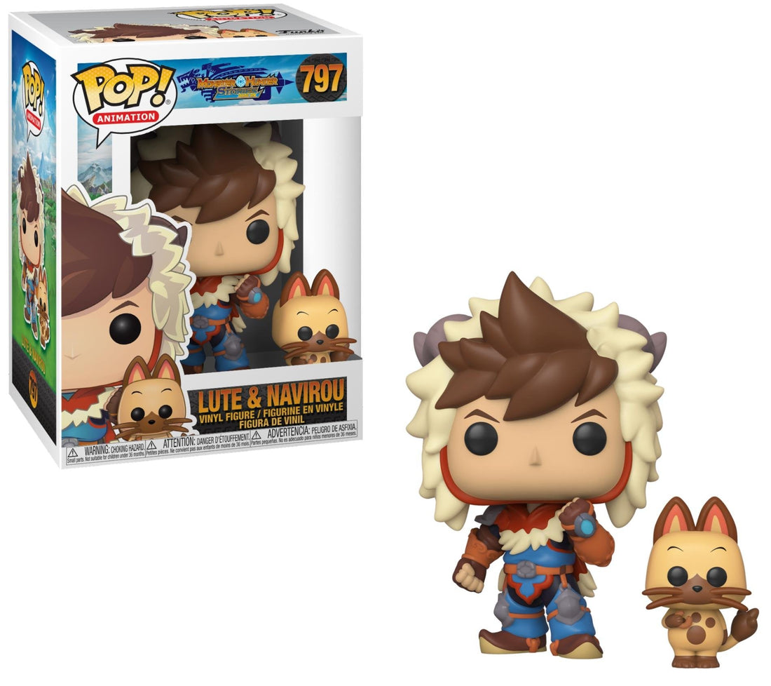 Funko POP! Monster Hunter Stories - Lute with Navirou 