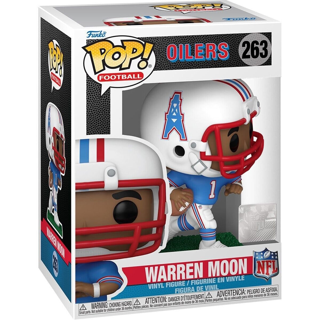 Funko POP! NFL: Oilers - Warren Moon - 889698797016 - Crystal Lotus