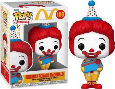 Funko Pop! Pop Ad Icons: Mcdonalds - Birthday Ronald - 889698734158 - CrystalLotus.eu