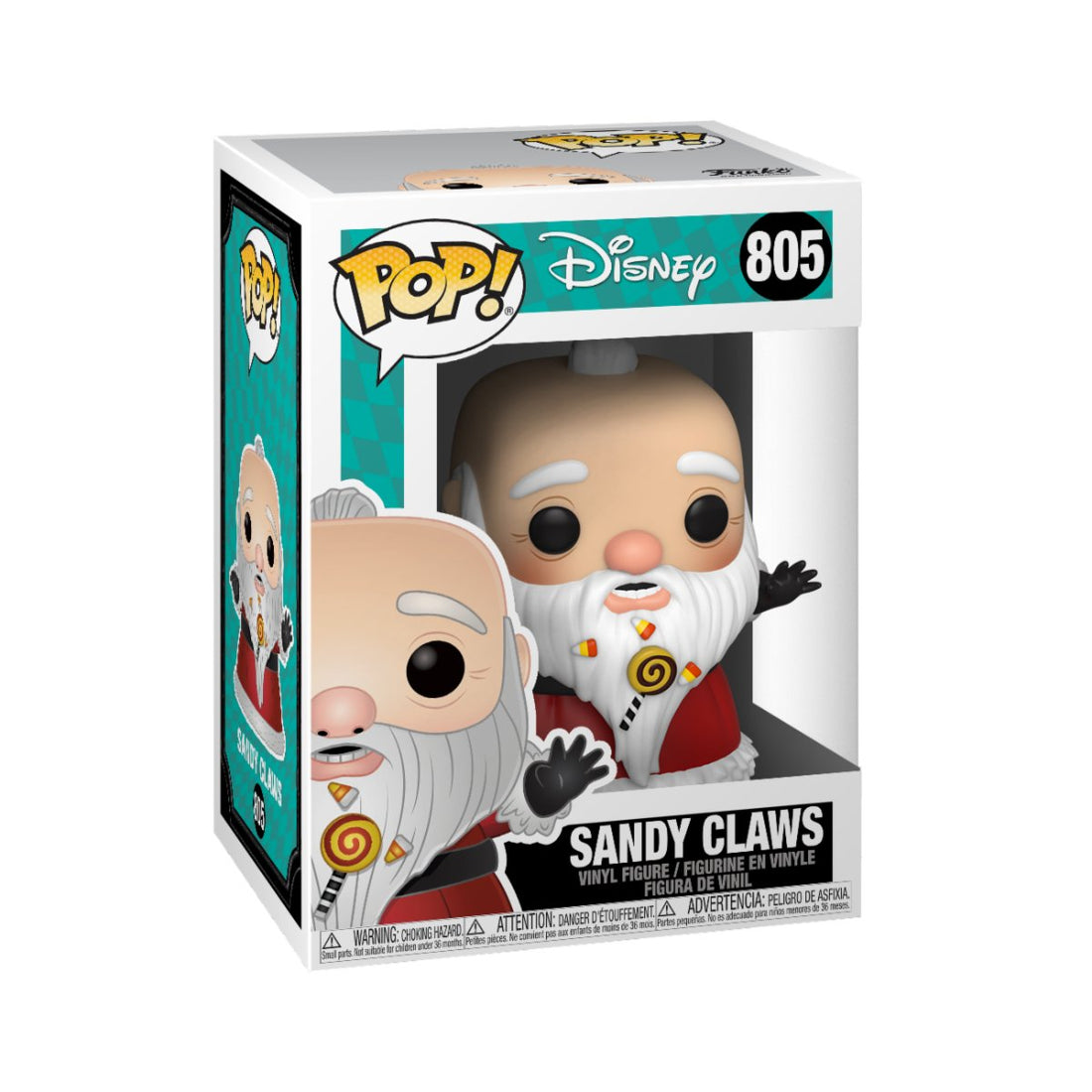 Funko POP! POP Disney: NBC - Sandy Claws Vinyl Figure 10cm - 889698481793 - CrystalLotus.eu