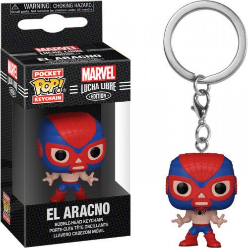 Funko POP! POP Keychain: Marvel Lucha Libre - Spider - Man - Spider - Man - 889698538909 - CrystalLotus.eu