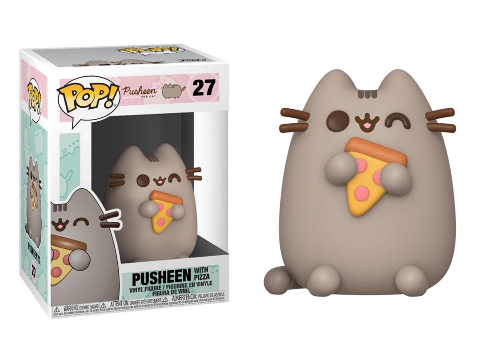 Funko Pop! Pusheen Vinyl Figure Pusheen w/Pizza 9 cm - 889698445238 - CrystalLotus.eu