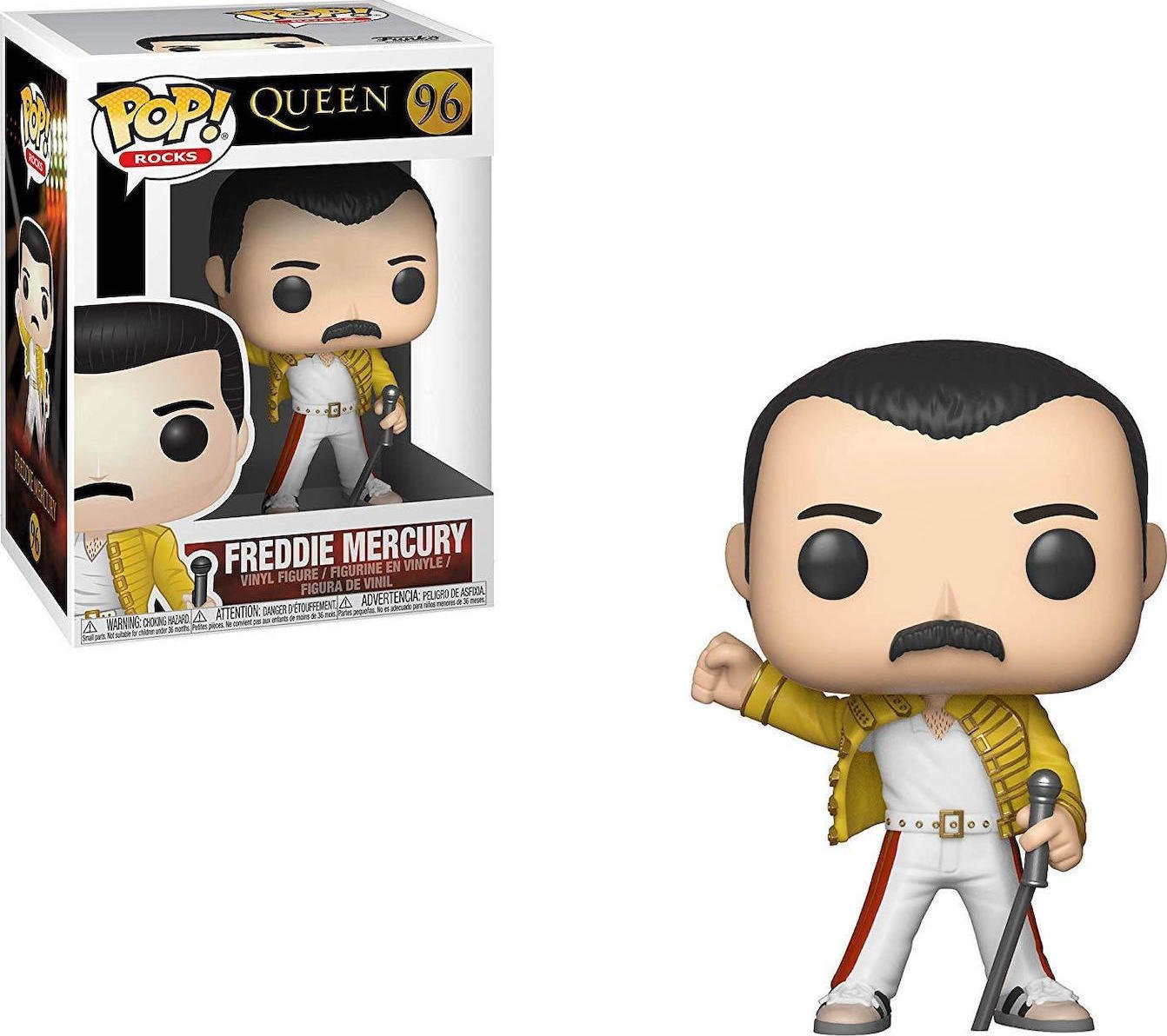 Funko Pop! Queen Freddie Mercury Wembley - 889698337328 - CrystalLotus.eu