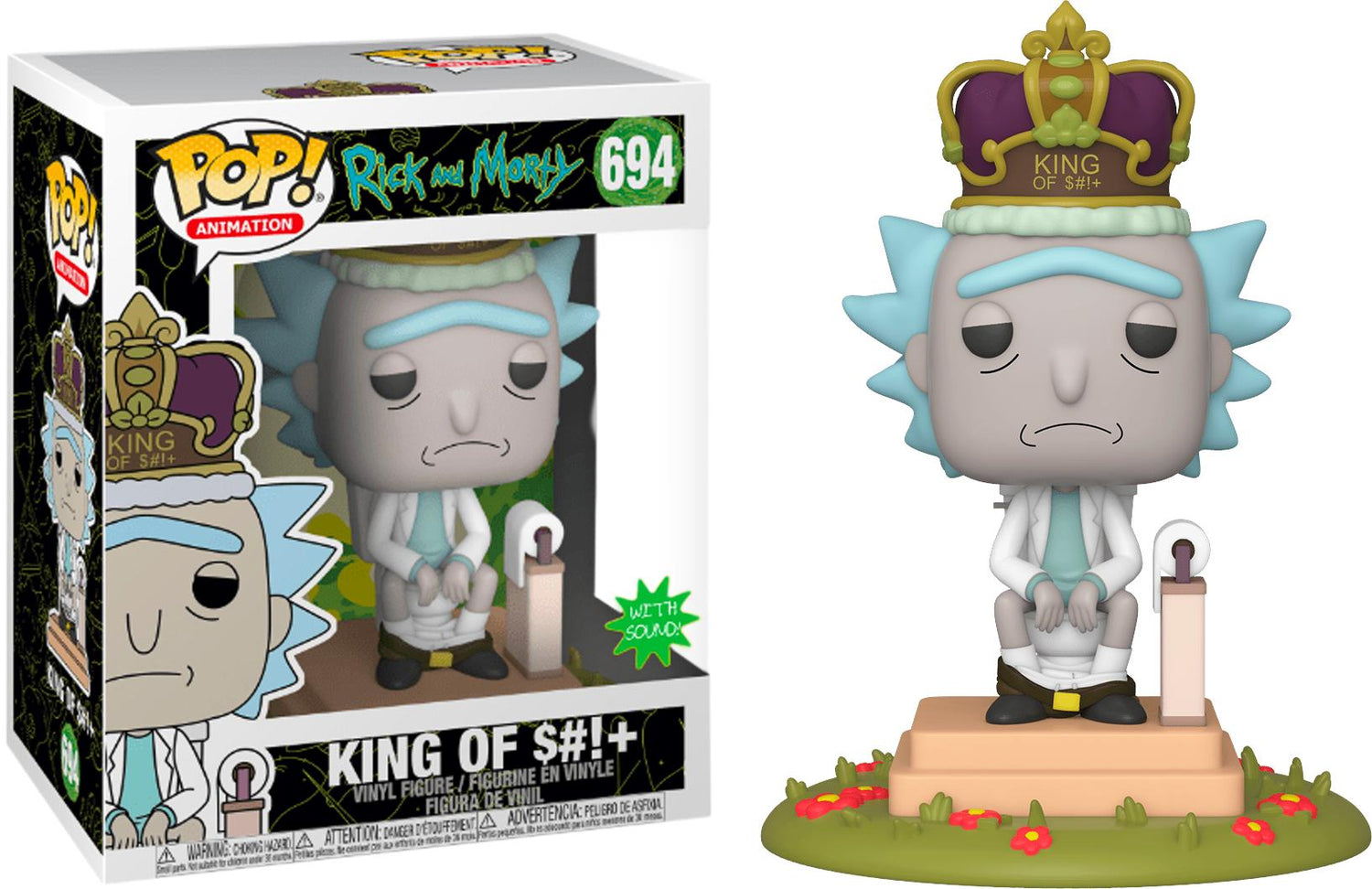 Funko POP! Rick and Morty Deluxe - King of 