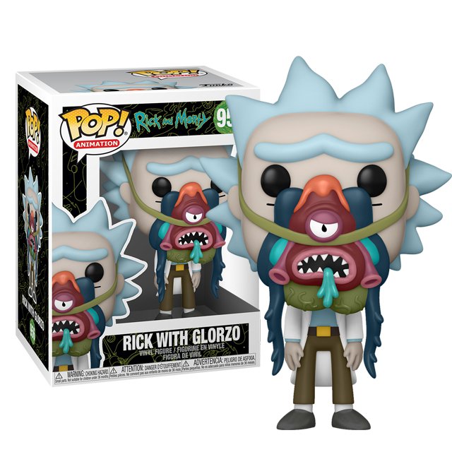 Funko POP! Rick &amp; Morty Rick with Glorzo 