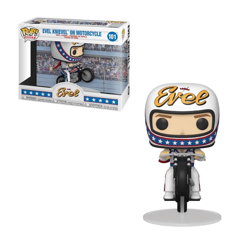 Funko POP! Rides: Icons - Evel Knievel on Motorcycle 