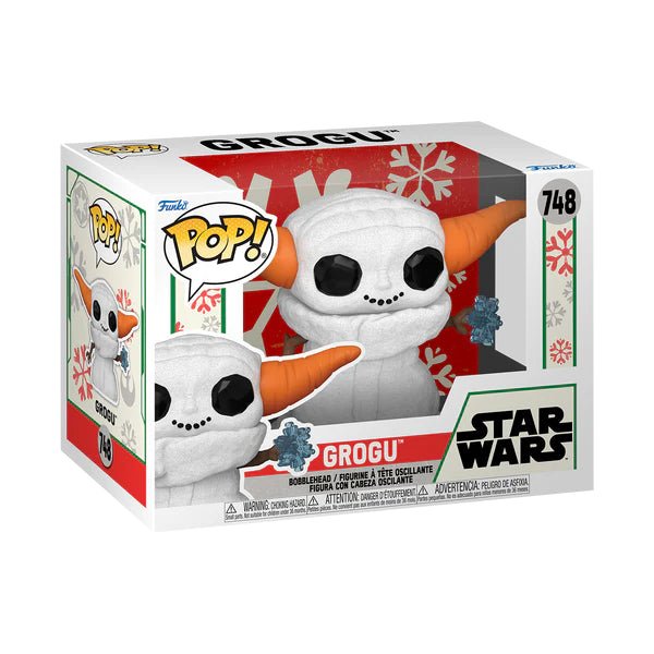 Funko POP! Star Wars: Holiday - Grogu Snowman 