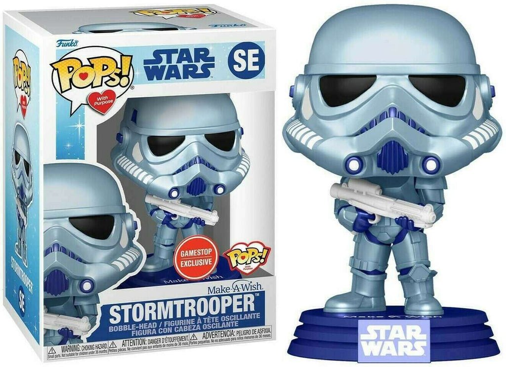 Funko Pop! Star Wars: Make a Wish - Stormtrooper (Metallic) 