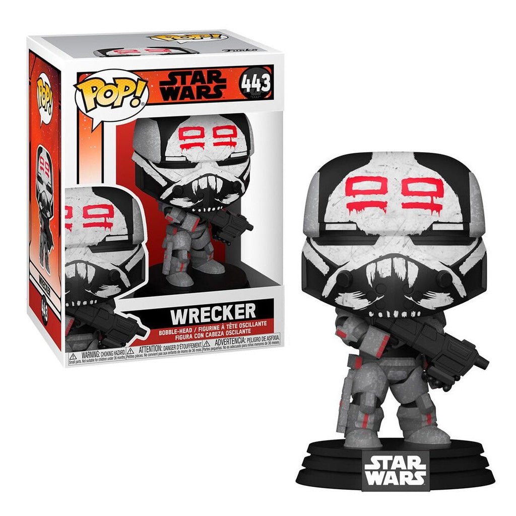 Funko Pop! Star Wars: The Bad Batch TV Vinyl Figure Wrecker 9 cm - 889698555012 - CrystalLotus.eu