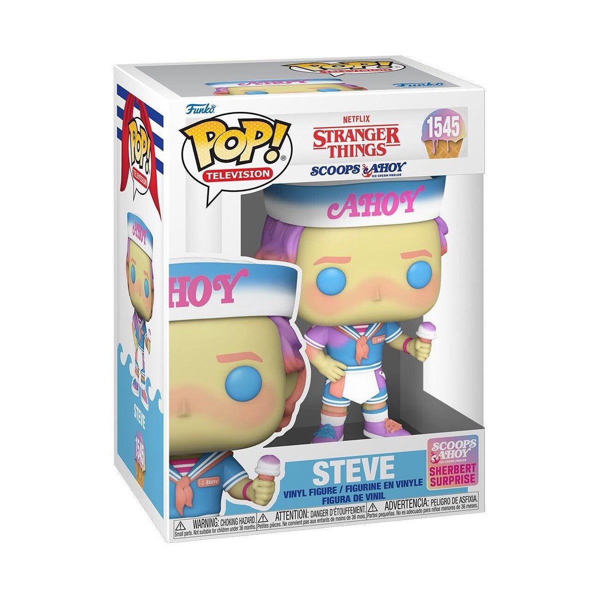 Funko POP! Stranger Things - Steve (Scoops Ahoy) 