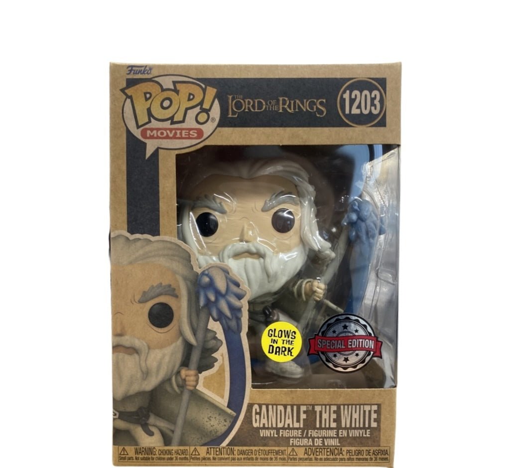 Funko POP! The Lord of the Rings: Earth Day - Gandalf the White (GITD) 