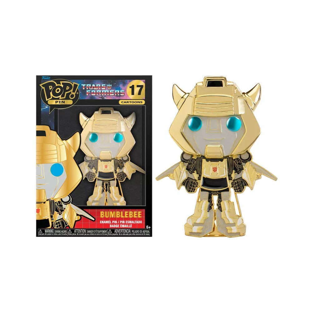 Funko Pop! Transformers Enamel Pin Bumblebee 10 cm - 671803409507 - CrystalLotus.eu