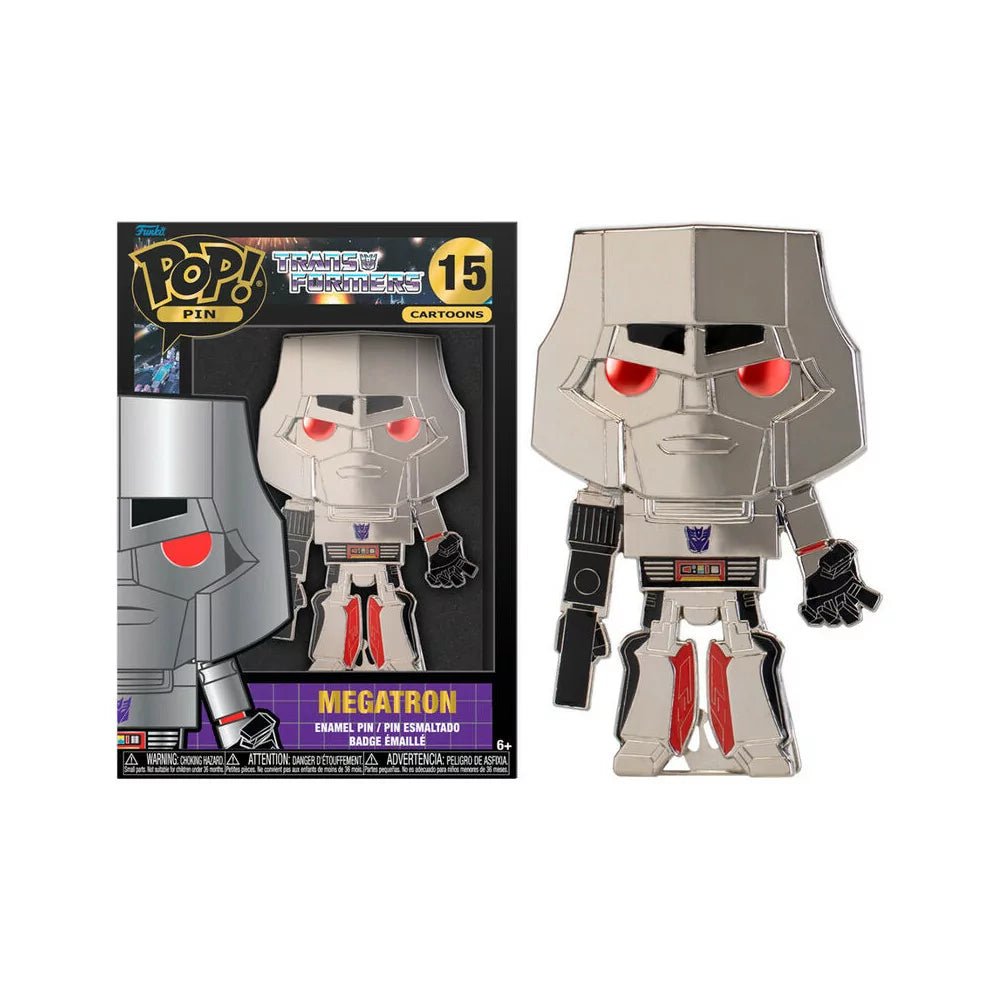 Funko Pop! Transformers Enamel Pin Megatron 10 cm - 671803409484 - CrystalLotus.eu