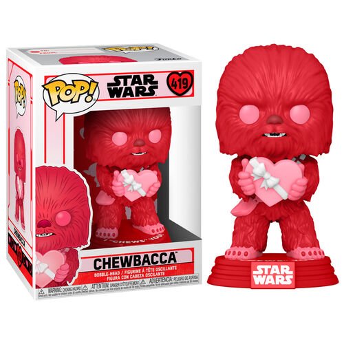 Funko Pop! Valentines Star Wars Vinyl Figure Cupid Chewbacca 9 cm - 889698528719 - CrystalLotus.eu