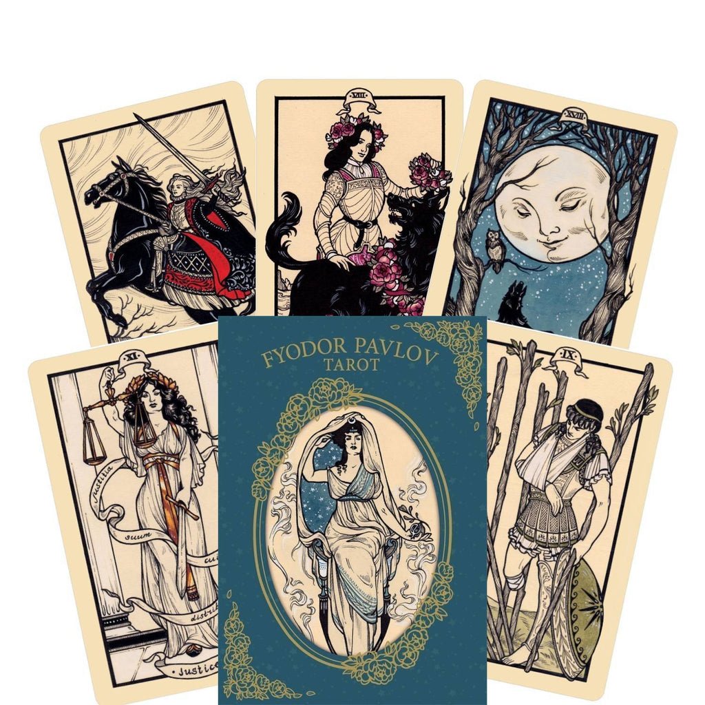 Fyodor Pavlov Tarot Cards and book - 9781646711208 - Crystal Lotus