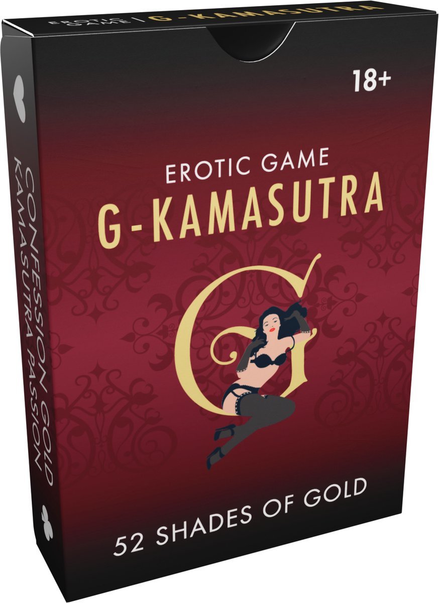 G - Kamasutra - 52 Shades of Gold - Erotic Card Game - 8719327578032 - CrystalLotus.eu