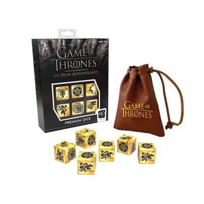 Game Of Thrones Premium Dice Set - 700304154989 - CrystalLotus.eu