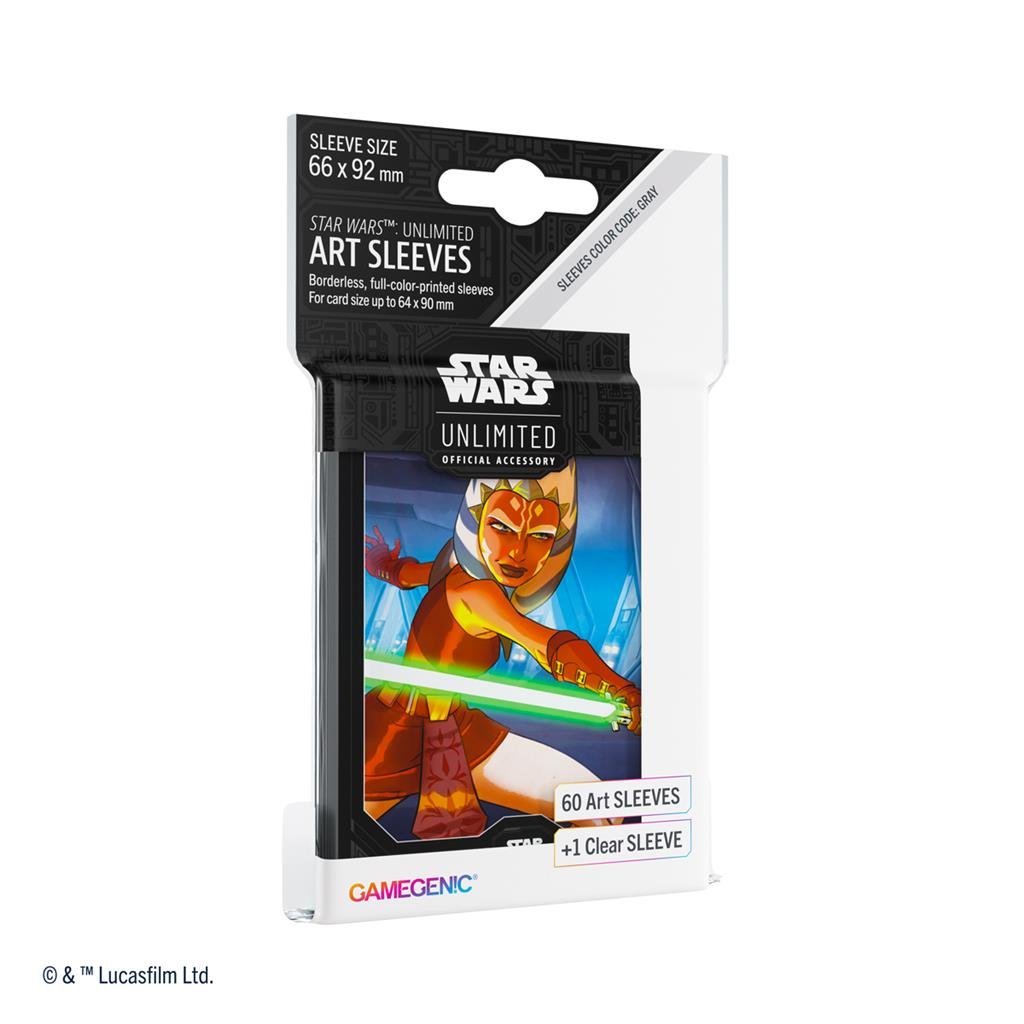 Gamegenic Card Sleeves - Star Wars Unlimited: Ahsoka Tano - 4251715415719 - Crystal Lotus