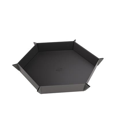 Gamegenic - Magnetic Dice Tray Hexagonal Black/Gray - 4251715411155 - CrystalLotus.eu