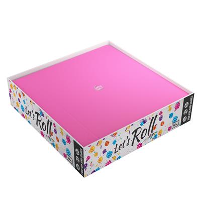 Gamegenic - Magnetic Dice Tray Square Black/Pink - 4251715411063 - CrystalLotus.eu