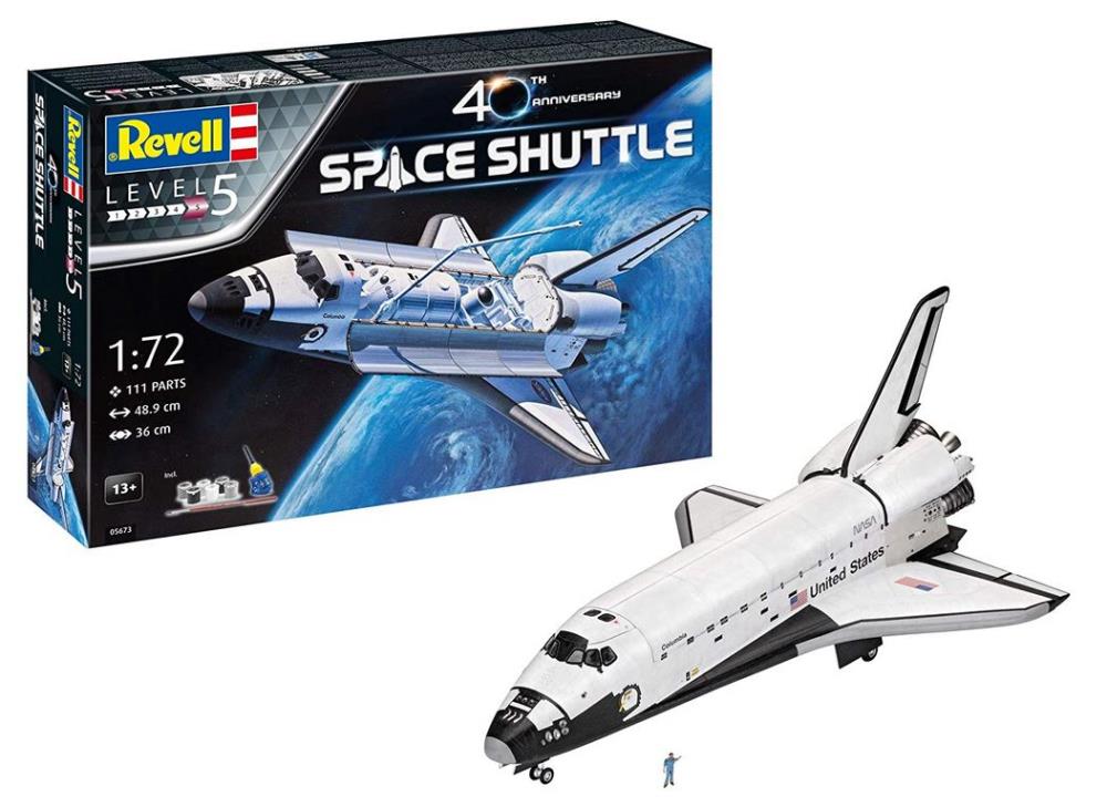 Geschenkset Space Shuttle, 40th. Anniversary (1:72) - 4009803056739 - CrystalLotus.eu