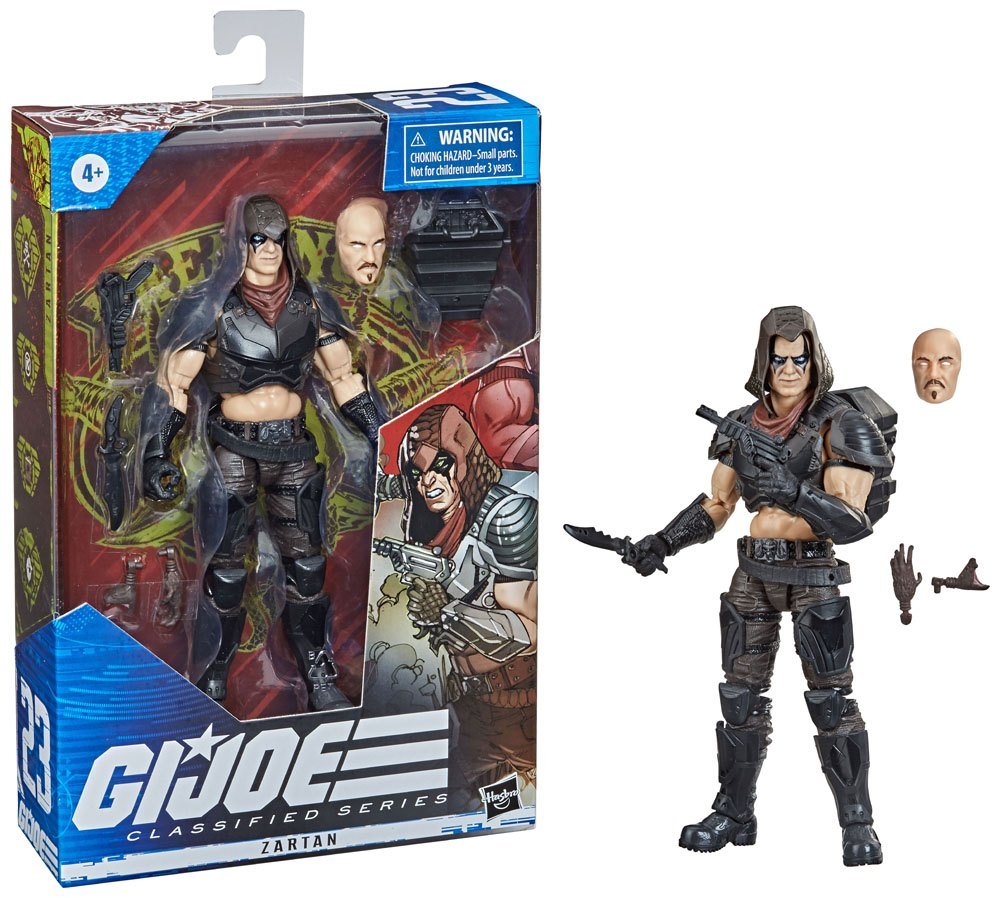 G.I. Joe Classified Series Action Figures 15 cm 2021 Wave 5 - Zartan - 5010993789801 - CrystalLotus.eu