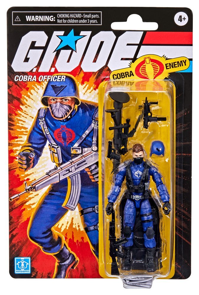 G.I. Joe Retro Collection Series Action Figures 10 cm Cobra Officer - 5010993852758 - CrystalLotus.eu