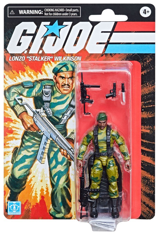 G.I. Joe Retro Collection Series Action Figures 10 cm Lonzo &quot;Stalker&quot; Wilson - 5010993852727 - CrystalLotus.eu