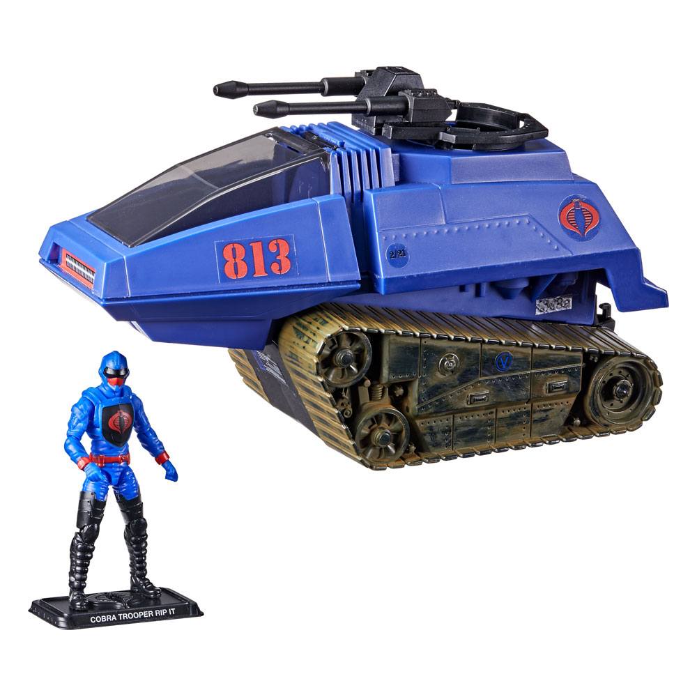 G.I. Joe Retro Collection Series Vehicle with Figure Cobra H.I.S.S. III &amp; Rip It - 5010993862795 - CrystalLotus.eu