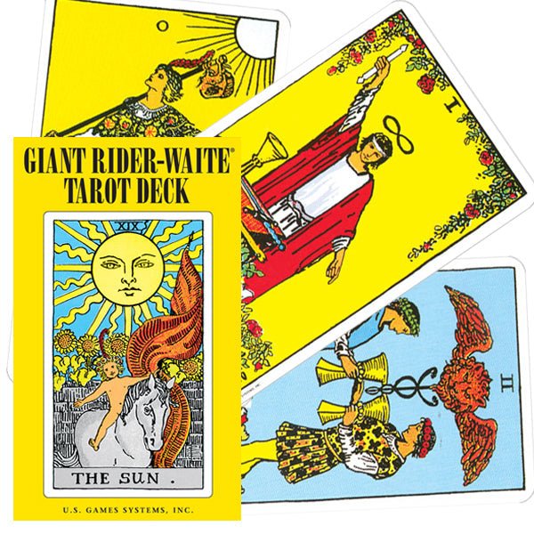 Giant Rider - Waite Tarot cards US Games Systems - 9780880794749 - Crystal Lotus