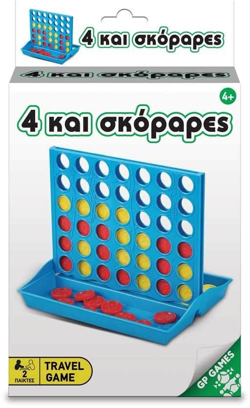 Giochi Preziosi - Επιτραπέζιο Ταξιδίου 4 Και Σκόραρες (TAV00000) - 8056379152644 - Crystal Lotus