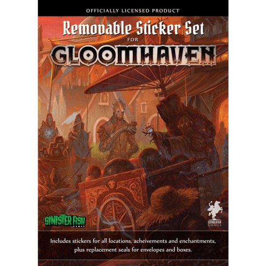 Gloomhaven - Removable Sticker Set - 700461868330 - CrystalLotus.eu
