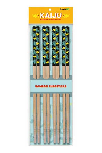 Godzilla: Kaiju Godzilla Bamboo Chopsticks - 840391161900 - Crystal Lotus