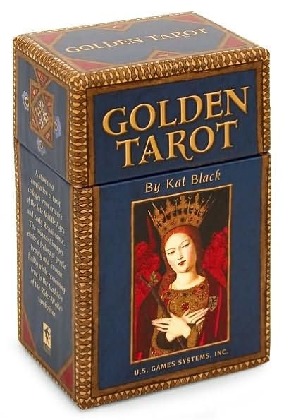 Golden Tarot By Kat Black - 9781572814349 - CrystalLotus.eu