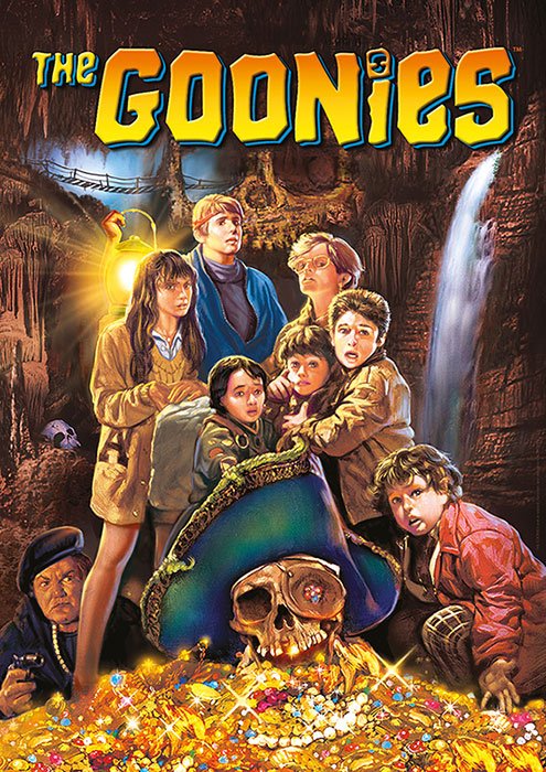 Goonies Art Print Limited Edition (42 x 30 cm) - 5060948291934 - Crystal Lotus