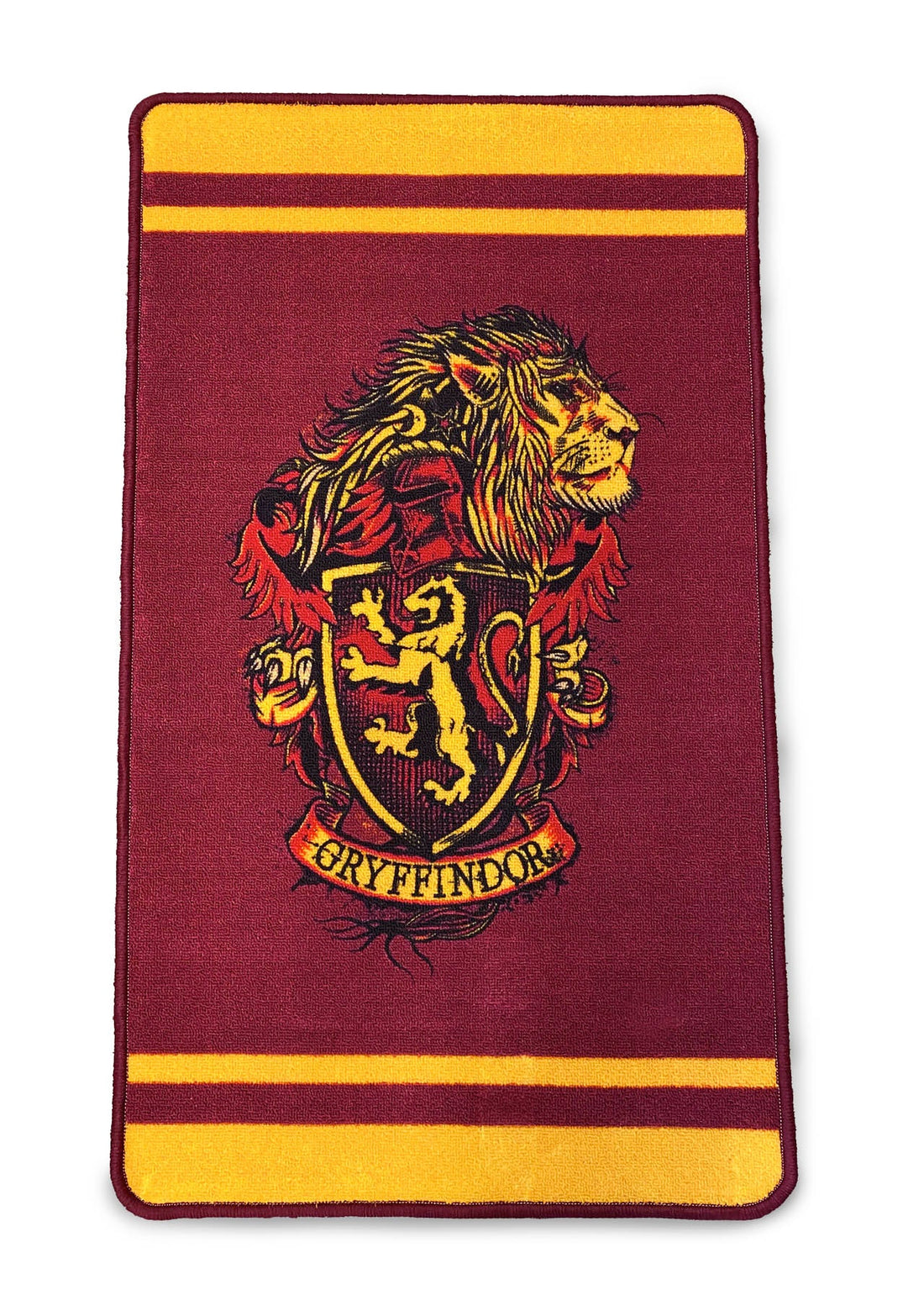 Gryffindor Lion Harry Potter Burgundy and Gold 75 x 130 indoor mat - 5055437932238 - CrystalLotus.eu